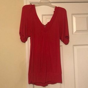 Red shirt, size Medium. Great condition!